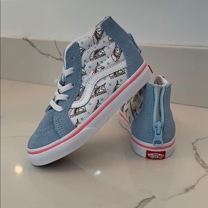 Never worn Kids Vans